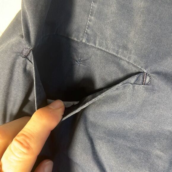 Peter Millar Lightweight Blue Cotton Khaki Dress Pants size 36 - Picture 3 of 8